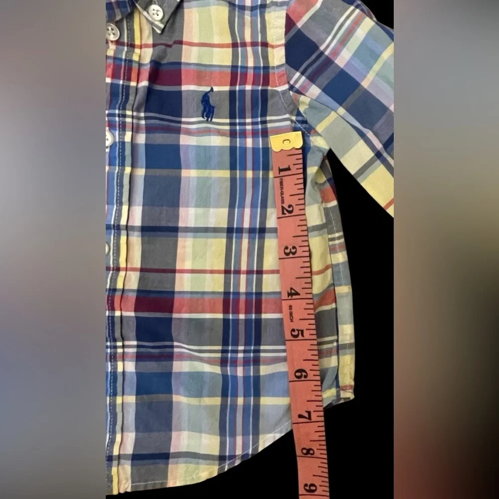 Ralph Lauren Plaid Button-Up Shirt